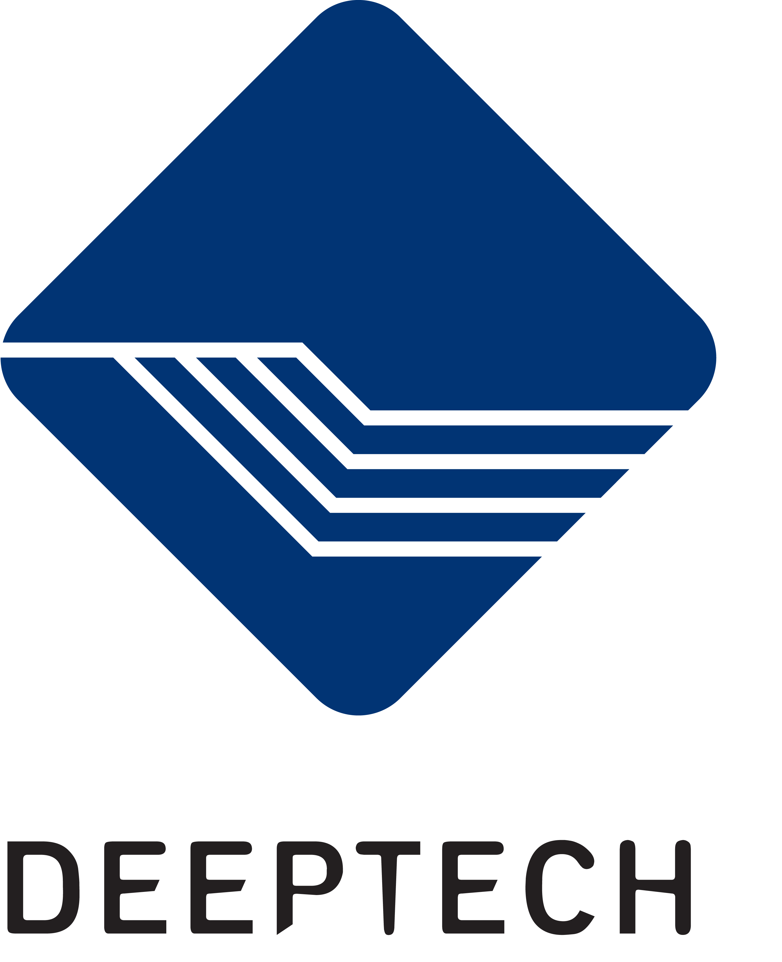 The DeepTech logo in full color