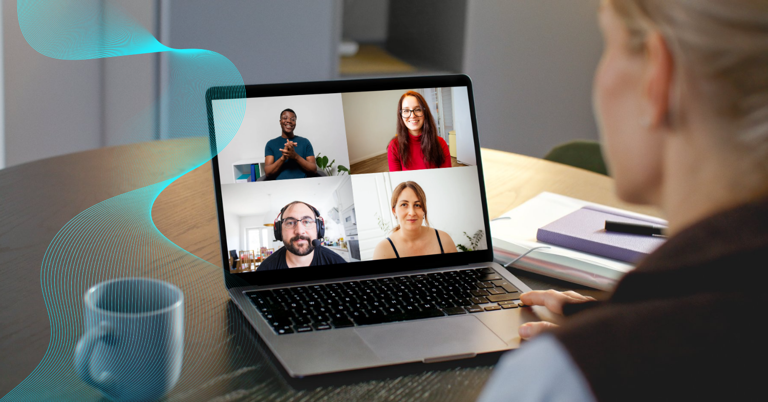 maintain security employees work remotely zoom conference