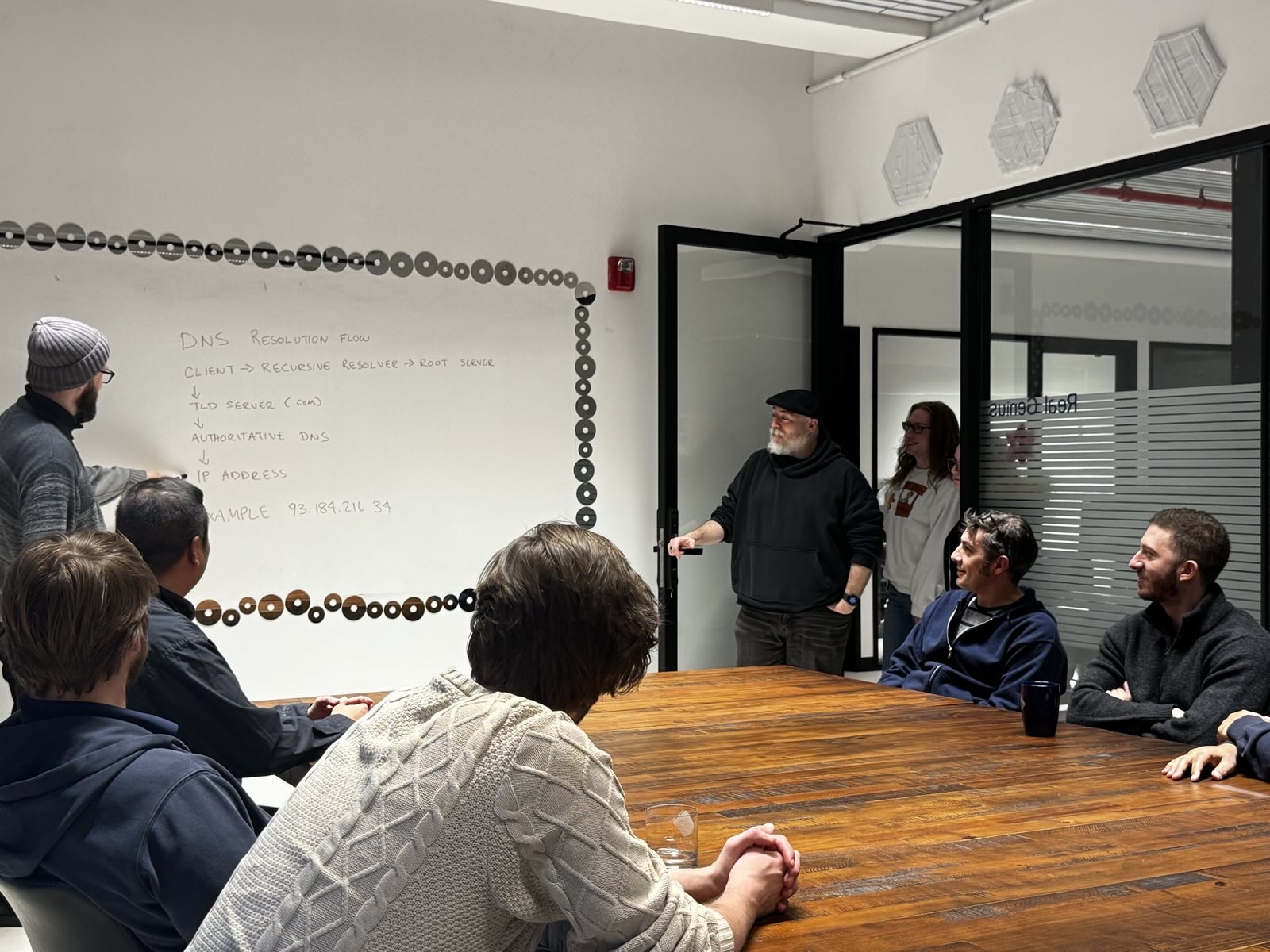 deeptech team cybersecurity planning meeting