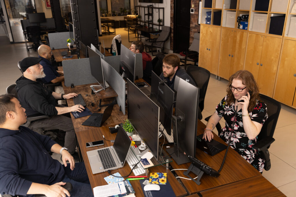 deeptech team working at nyc office
