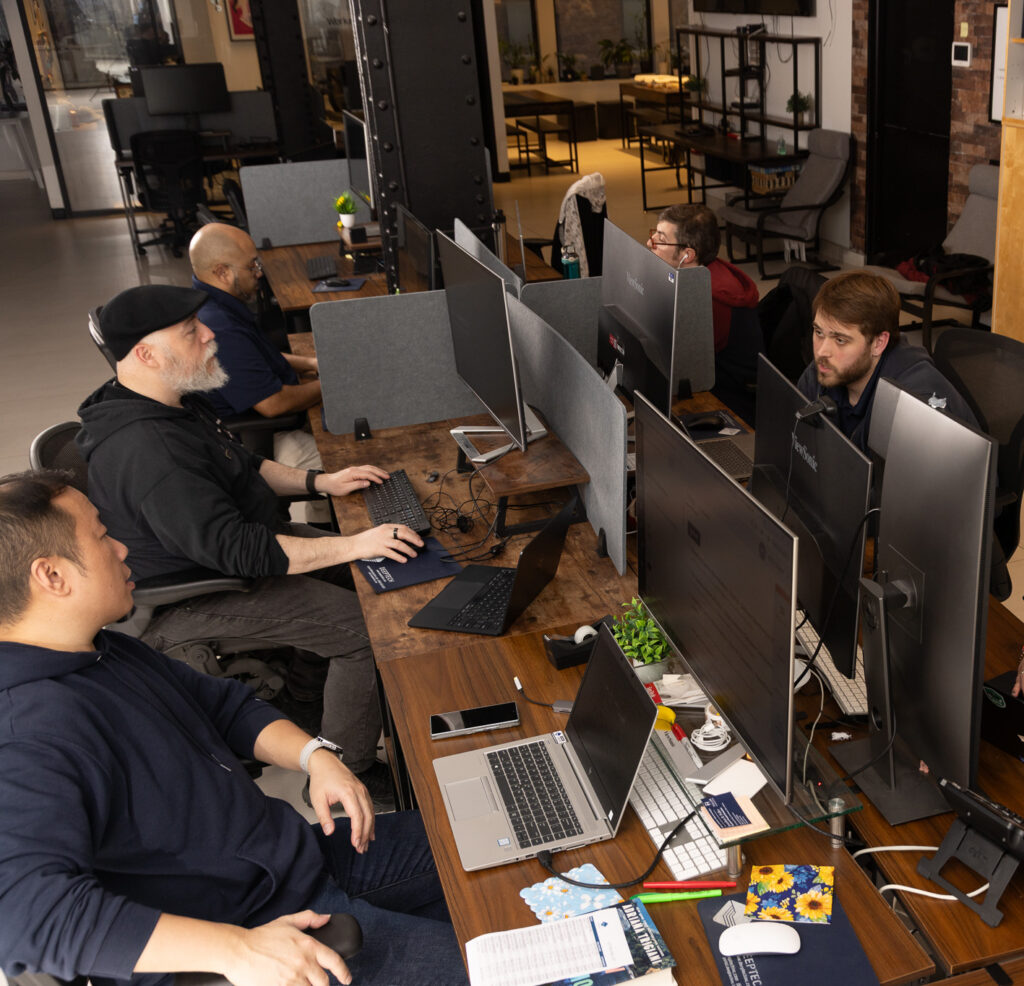 deeptech team working at nyc office