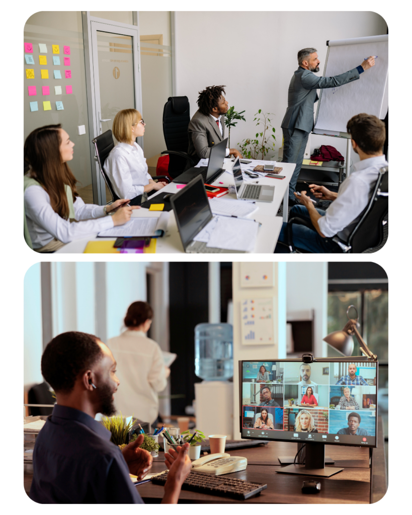 nonprofit remote and in person workers